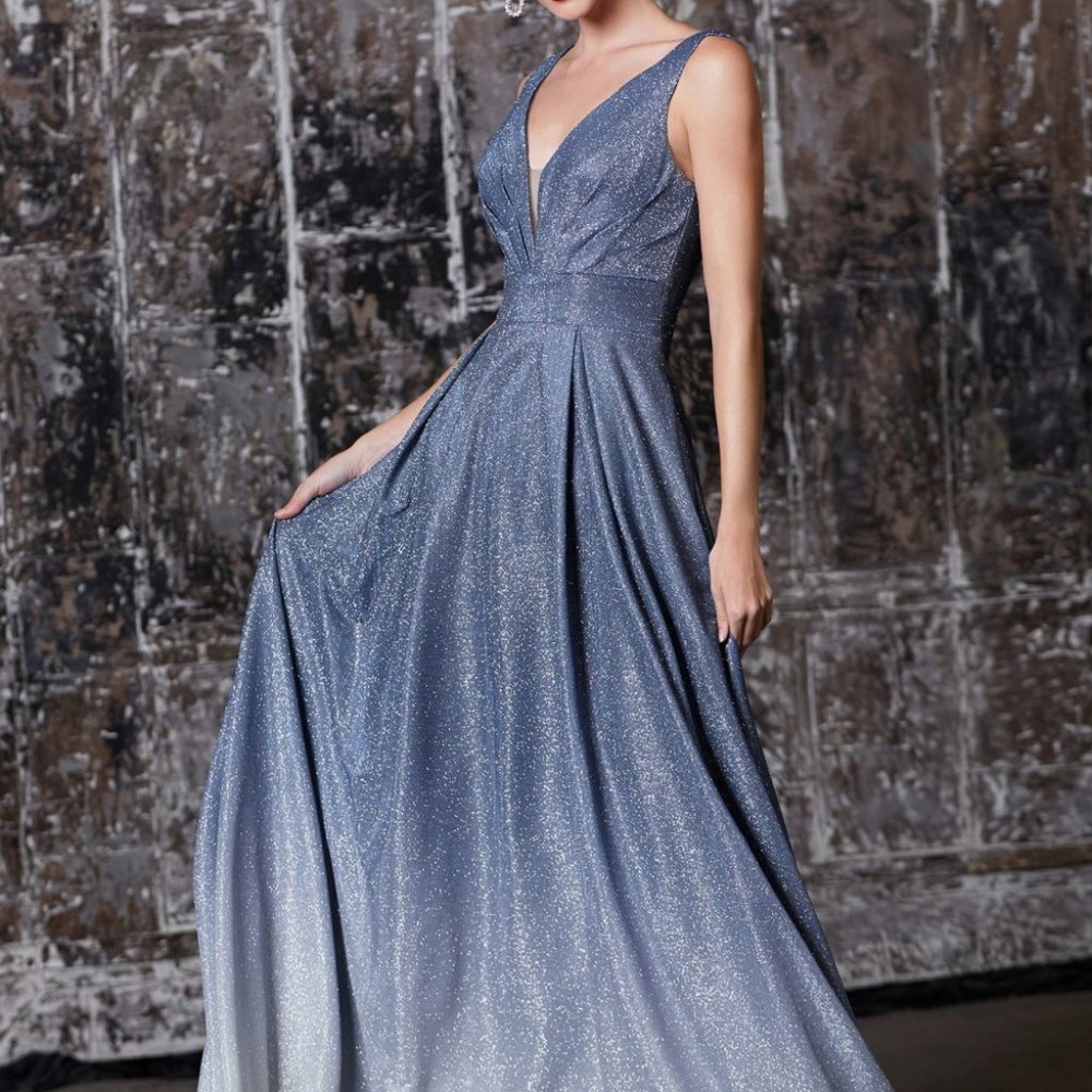 Illusion Neck Sleeveless A-Line Prom Dress CD9174